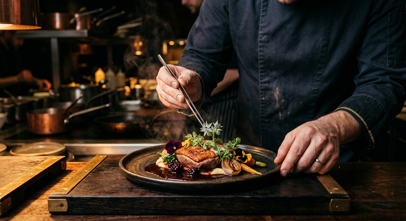 Marco Serra — kitchen and atmosphere