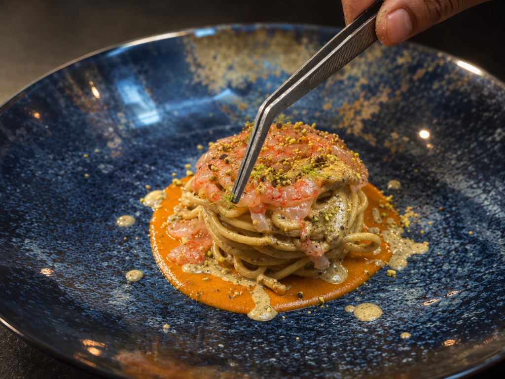 Signature dish by Marco Serra
