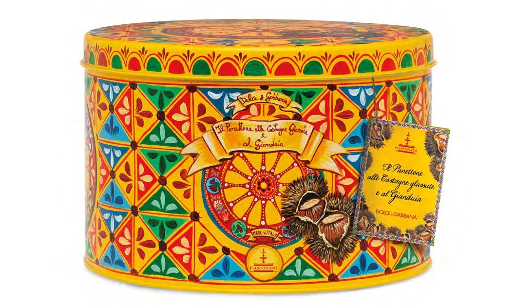 Il Panettone alle Castagne Glassate e al Gianduia