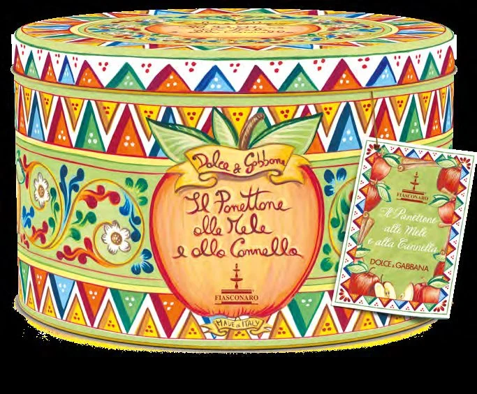 Panettone alle Mele e alla Cannella